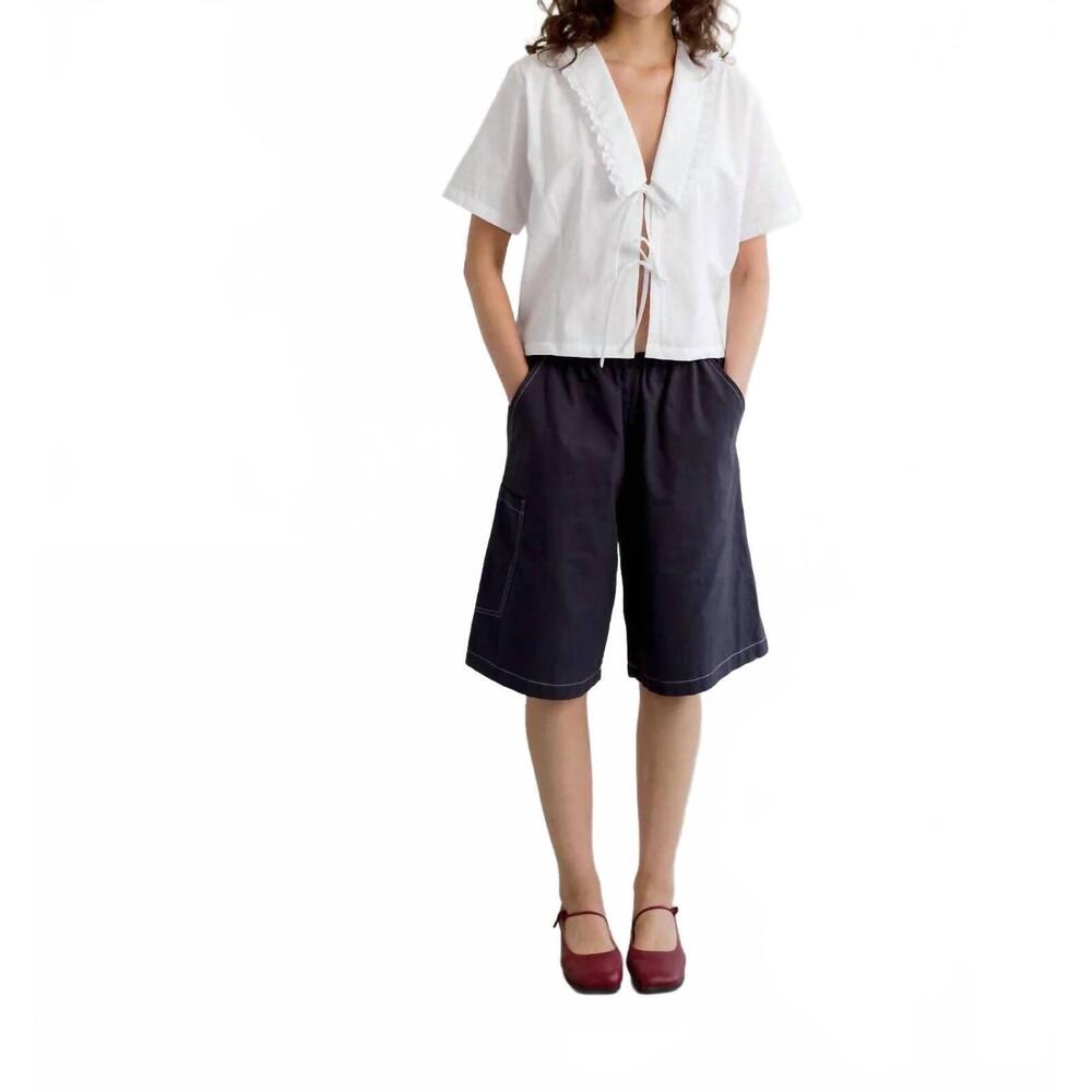 NEW A BRONZE AGE marinero top in solstice white - Picture 4 of 4
